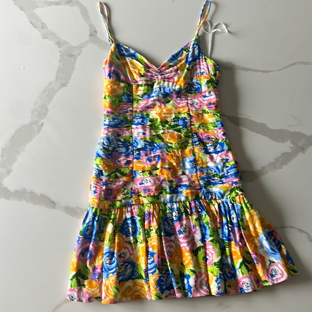 Zara short floral dress